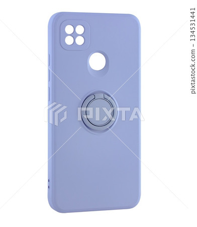 Silicone phone case, white background in insulation Silicone phone case, white background in insulation 134531441