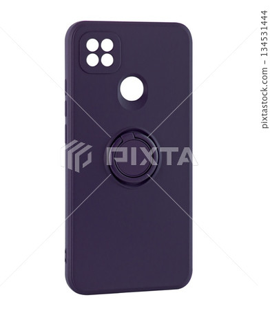 Silicone phone case, white background in insulation Silicone phone case, white background in insulation 134531444