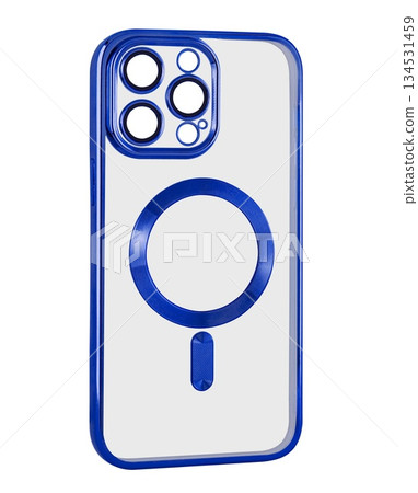 Silicone phone case, white background in insulation Silicone phone case, white background in insulation 134531459