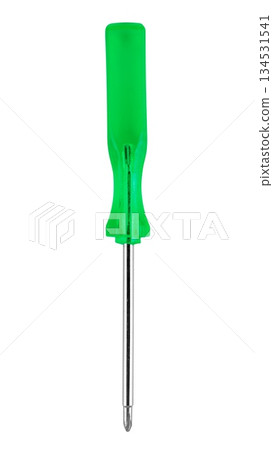 screwdriver, repair tool on white background in insulation screwdriver, repair tool on white background in insulation 134531541