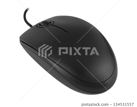 computer mouse, manipulator, on a white background in isolation 134531557
