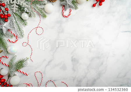 Christmas and New Year background 134532360