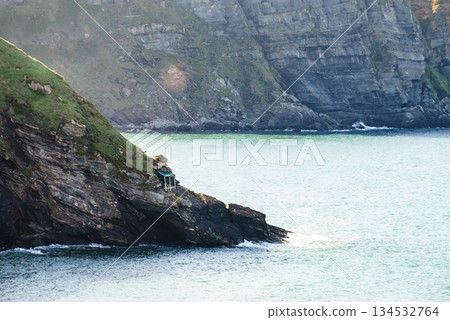 Asturias coast and Cape Penas, Spain Asturias coast and Cape Penas, Spain 134532764