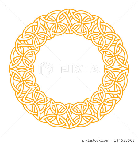 Celtic viking nordic ornamental frame design for decoration Celtic viking nordic ornamental frame design for decoration 134533505