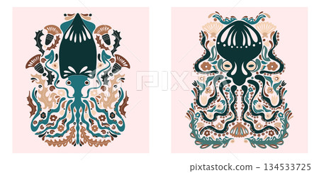 floral frame with flowers floral frame with flowers 134533725