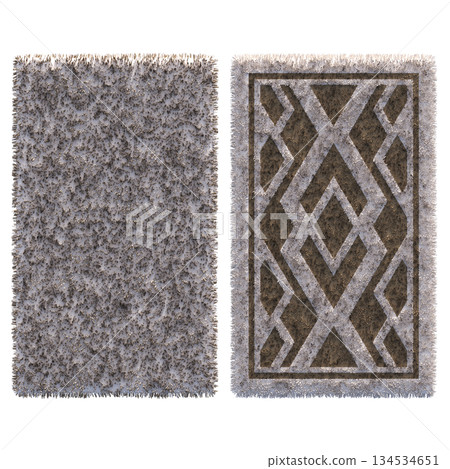 carpet for interior isolated on transparent background, home decor, 3D illustration, cg render carpet for interior isolated on transparent background, home decor, 3D illustration, cg render 134534651