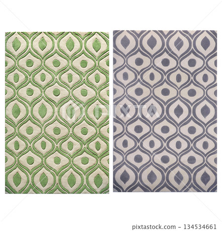 carpet for interior isolated on transparent background, home decor, 3D illustration, cg render carpet for interior isolated on transparent background, home decor, 3D illustration, cg render 134534661