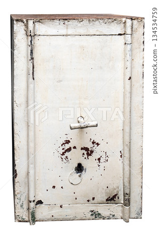 old metal safe, fireproof document cabinet old metal safe, fireproof document cabinet 134534759