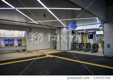 全新的檢票閘機…東京晴空塔站東出口開放後 134535708