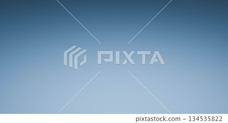 Smooth blue gradient background 3d rendering 134535822