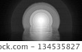Tunnel of light and shadows 134535827