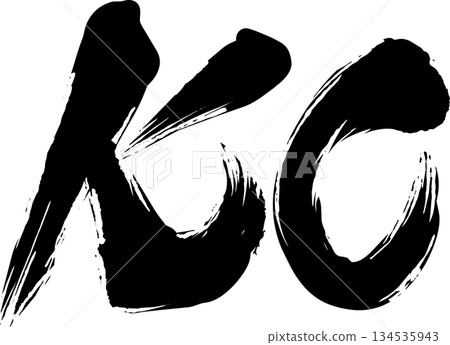 KO calligraphy 134535943