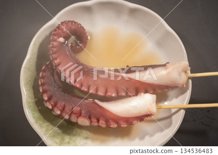 Hot oden octopus 134536483