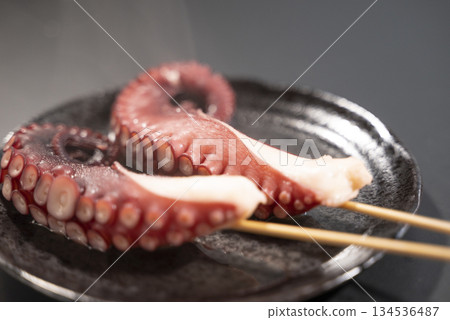Hot oden octopus 134536487