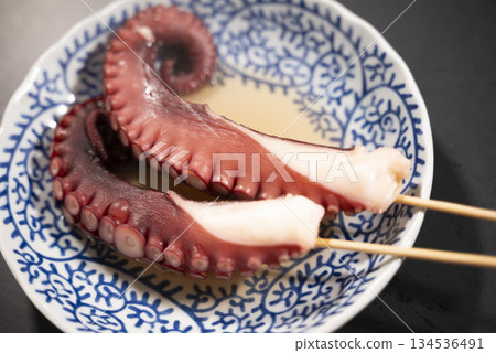 Hot oden octopus 134536491