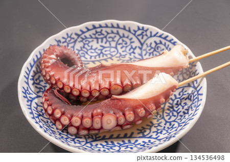 Hot oden octopus 134536498
