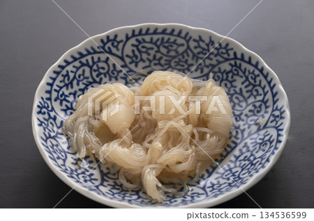 Hot oden tying thread konjac 134536599