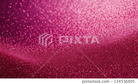 夢幻閃耀的聖誕節慶典背景素材，16:9 尺寸，AI 生成，粉紅色 134536805