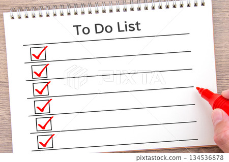 cheque, list, listing 134536878