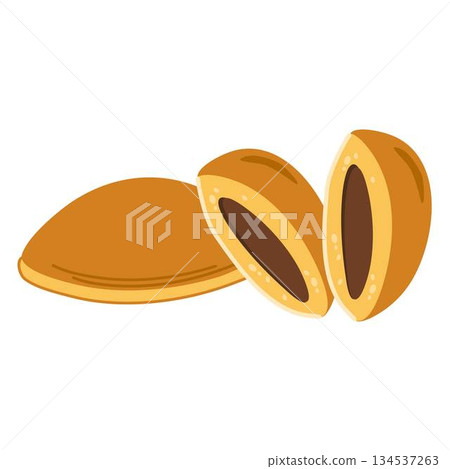 Japanese red bean sweets-Dorayaki Japanese red bean sweets-Dorayaki 134537263