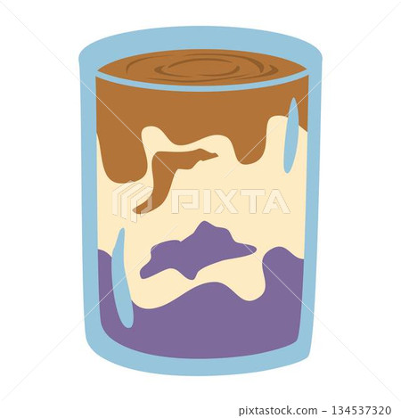Iced Ube Latte (Purple Yam Coffee) Iced Ube Latte (Purple Yam Coffee) 134537320