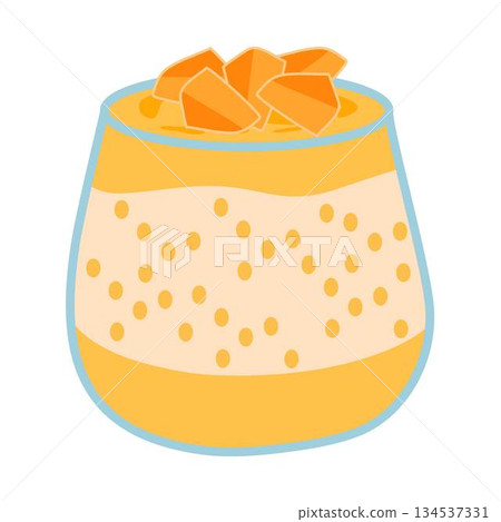 sago mango dessert,asian mango dessert sago mango dessert,asian mango dessert 134537331