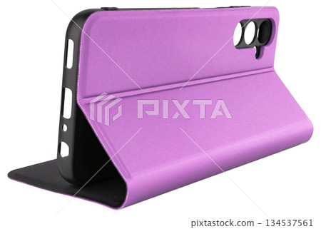phone case, on a white background in insulation phone case, on a white background in insulation 134537561