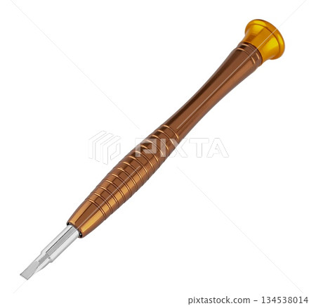 Screwdriver, bit holder, tool, isolated on white background 134538014
