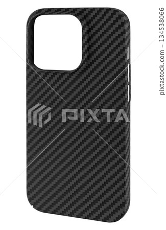 Silicone case for phone, on white background in insulation 134538066