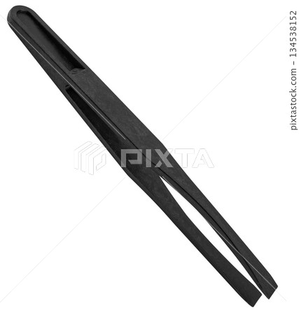 Tweezers, a tool for manipulating small objects, on white background Tweezers, a tool for manipulating small objects, on white background 134538152