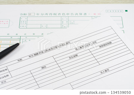 Blue return financial statements and payment records Blue return financial statements and payment records 134539050