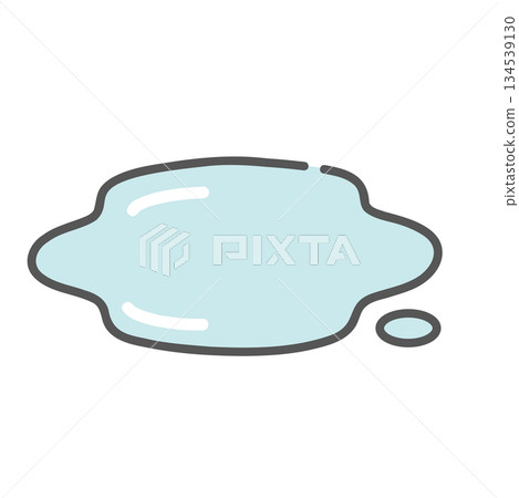 大腸鏡檢查前糞便清澈的示意圖（檢查正常，水樣便，無殘留物） 134539130