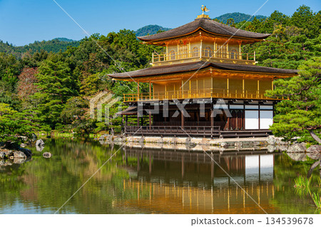 重要文化財產：京都金閣寺 134539678