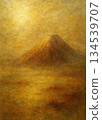 AI-art "Now" Being Mount Fuji Red Fuji Painting 134539707