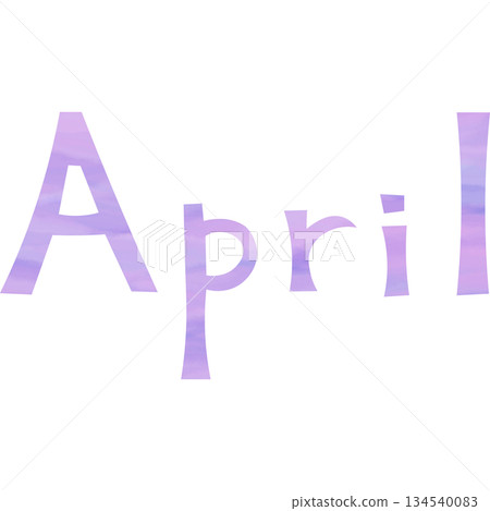 Beautiful watercolor April icon image illustration Beautiful watercolor April icon image illustration 134540083