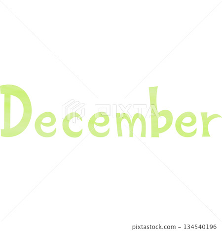 Beautiful watercolor December icon image illustration 134540196