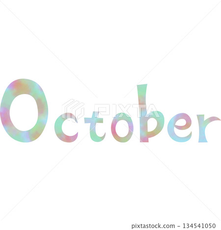 Beautiful watercolor October icon image illustration Beautiful watercolor October icon image illustration 134541050