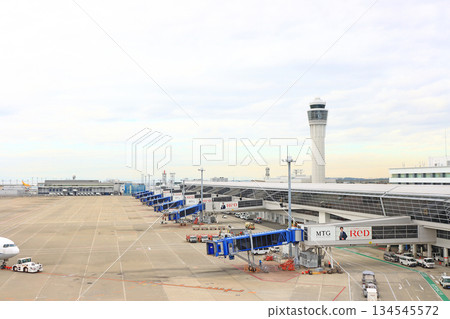 愛知縣常滑市中部國際機場的風景 134545572