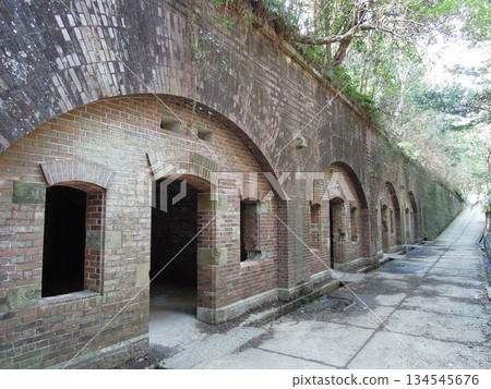 Battlefields of Tomogashima Island in Wakayama Prefecture and remains of a former Japanese military stronghold Battlefields of Tomogashima Island in Wakayama Prefecture and remains of a former Japanese military stronghold 134545676