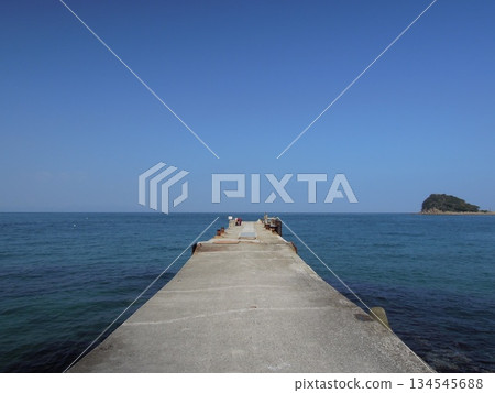 和歌山縣友島的戰場遺址和日本前軍事要塞遺跡 134545688