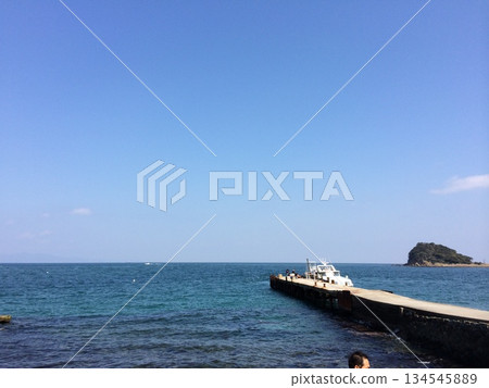 友島，和歌山縣：戰場遺址、日本前軍事要塞和砲台遺址 134545889