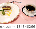 甜點和咖啡 134546266