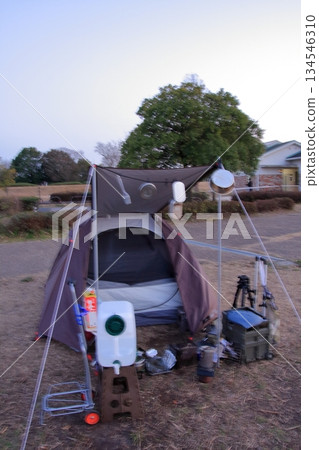 Lake Biwa Camp: Morning scenery, wild birds, and homemade gyoza Lake Biwa Camp: Morning scenery, wild birds, and homemade gyoza 134546310
