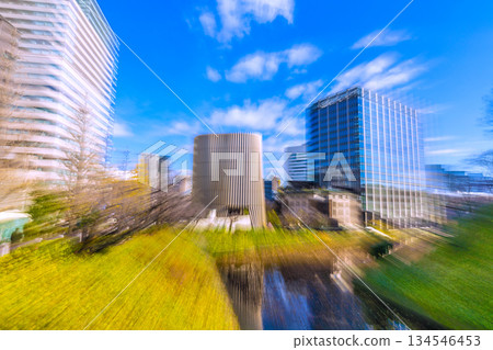 Tokyo cityscape in Japan. We must not forget that tragedy... View of Showakan in front of Kudanshita Station. The Japanese flag... = 17th Tokyo cityscape in Japan. We must not forget that tragedy... View of Showakan in front of Kudanshita Station. The Japanese flag... = 17th 134546453