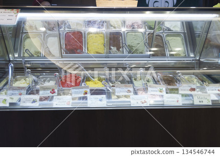 Gelato showcase 134546744