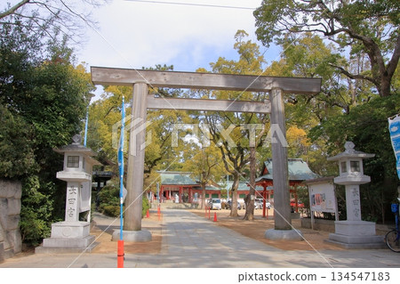The origin of the name Kobe: Nagata Shrine, Nagata Ward, Kobe City 134547183