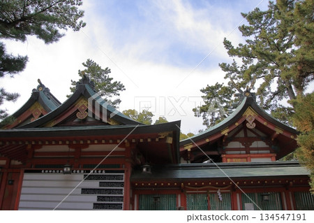 The origin of the name Kobe: Nagata Shrine, Nagata Ward, Kobe City 134547191