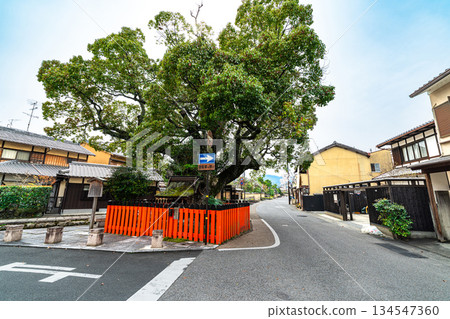 【傳統建築群重要保護區】京都府京都市北區上賀茂藤木神社及春景1 134547360