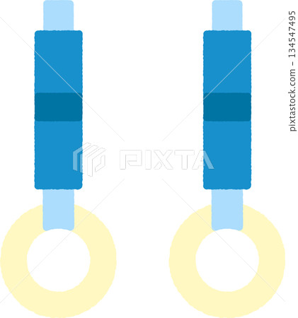 手繪單圖示插圖-錶帶競賽 134547495