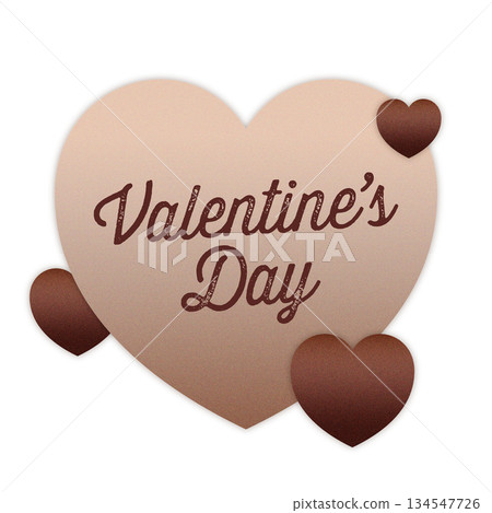 Valentine's Day Heart (Brown) Valentine's Day Heart (Brown) 134547726